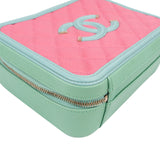 Chanel Quilted Caviar Leather Filigree Vanity Case Crossbody Bag