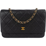 [🔄️B23 / F09] Chanel Quilted Lambskin on Chain Wallet - vintageandkickz