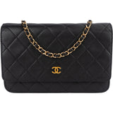[🔄️B23 / F09] Chanel Quilted Lambskin on Chain Wallet - vintageandkickz