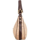 Salvatore Ferragamo Gancini Jacquard Shoulder Bag