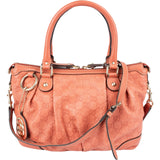 Gucci Pink Guccissima Leather Sukey Handbag