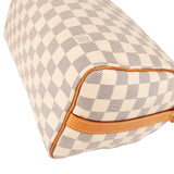 Louis Vuitton Monogram Damier Azur Canvas Speedy 25 Bandoulière Handbag