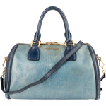 Miu Miu Vitello Lux Bicolor Bauletto Handbag - vintageandkickz