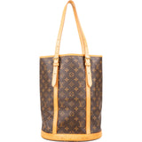 Louis Vuitton Monogram Canvas Bucket GM Shoulder Bag