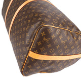 Louis Vuitton Monogram Canvas Keepall 60 Bandoulière Travel Bag