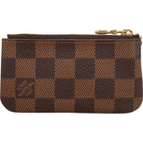 Louis Vuitton Monogram Damier Ebene Pochette Cles Key Pouch Wallet