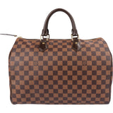 Louis Vuitton Monogram Damier Ebene Speedy 35 Handbag