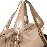 Chloé Grained Leather Paraty Handbag