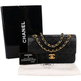 Chanel Quilted Lambskin 24K Small Double Flap Shoulder Bag