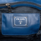 Prada Soft Calf Leather Tote Shoulder Bag
