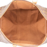 Louis Vuitton Monogram Canvas Keepall 55 Bandoulière Travel Bag
