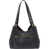 Coach Pebbled Leather Lori Shoulder Bag