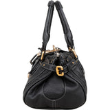 Chloé Black Leather Paddington Satchel Handbag