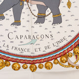 Hermès Caparaçons la France et de l'Inde Silk 90 Scarf Tuch