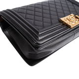 Chanel Quilted Lambskin Medium Boy Crossbody Bag