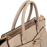 Mulberry Grained Leather Zipped Bayswater Handbag