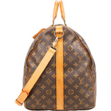 Louis Vuitton Monogram Canvas Keepall 60 Bandoulière Travel Bag