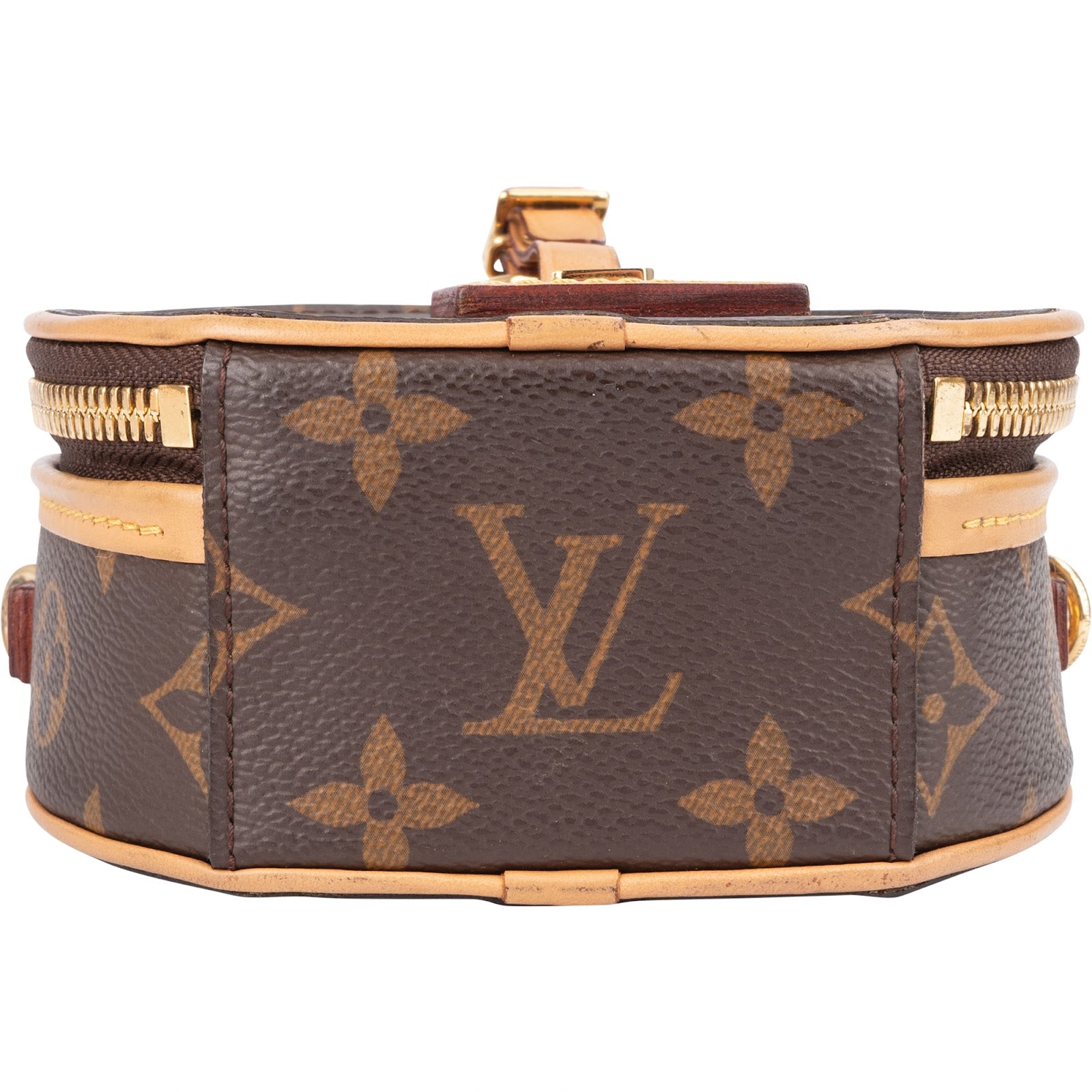 Louis Vuitton Monogram Canvas Boite Chapeau Souple Mini Crossbody Bag xx leder angemalt? - vintageandkickz