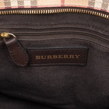 Burberry Haymarket Check Tote Shoulder Bag