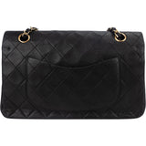 Chanel Quilted Lambskin 24K Gold Medium Double Flap Shoulder Bag