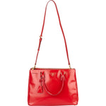 Prada Saffiano Patent Leather Galleria Handbag - vintageandkickz