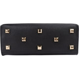 Salvatore Ferragamo Pebbled Leather Gancini Flap Crossbody Bag