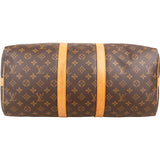 Louis Vuitton Monogram Canvas Keepall 45 Bandoulière Travel Bag