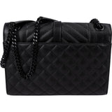 Yves Saint Laurent Grain de Poudre Leather Envelope Crossbody Bag