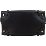 Céline Black Calfskin Luggage Handbag
