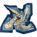 Hermès Les Eperons Silk Carre 90 Scarf Tuch