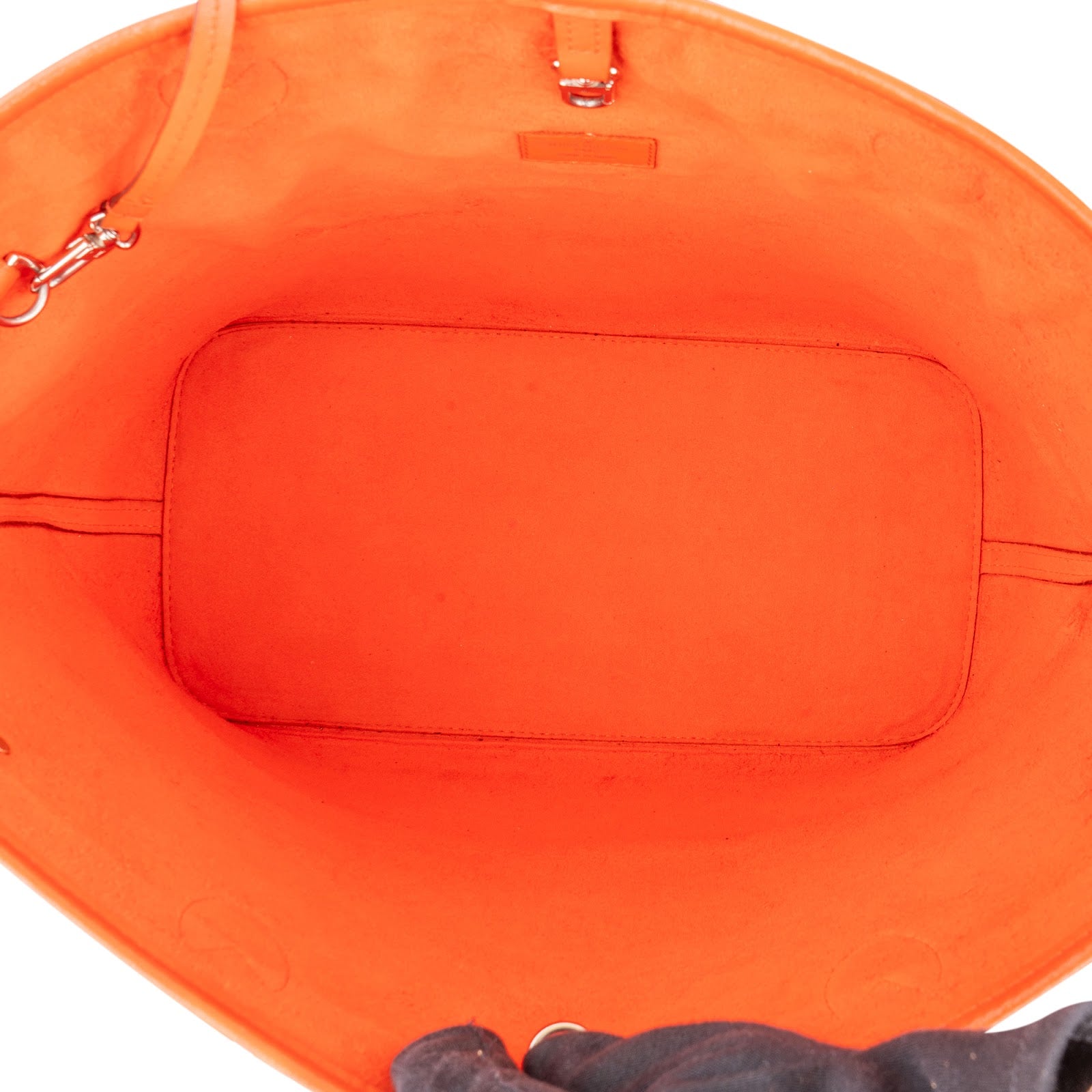 Louis Vuitton Orange Epi Leather Neverfull MM Shoulder Bag - vintageandkickz