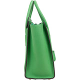 Céline Green Grained Calfskin Luggage Handbag