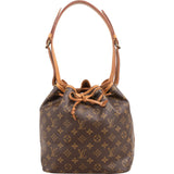 Louis Vuitton Monogram Canvas Sac Noé Petit Shoulder Bag