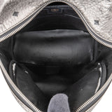 MCM Visetos Monogram Metallic Stark Studded 2 in 1 Small Backpack