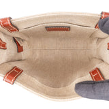 Chloé Canvas Mini Woody Tote Crossbody Handbag