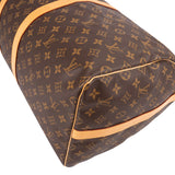 Louis Vuitton Monogram Canvas Keepall 55 Bandoulière Travel Bag