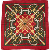 Hermès Grand Apparat Silk Carre 90 Scarf Tuch