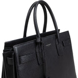 Saint Laurent Grained Leather Sac de Jour Handbag