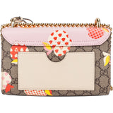 Gucci Monogram GG Supreme Apple Print Padlock Small Shoulder Crossbody Bag
