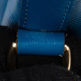 Louis Vuitton Blue Epi Leather Sac Noé Petit Shoulder Bag