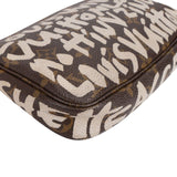 Louis Vuitton Monogram Canvas Limited Graffiti Pochette Accessoire Handbag