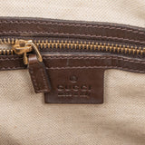Gucci Monogram GG Canvas  Web Boston Bag Handbag