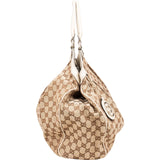 Gucci Monogram GG Sukey Large Hobo Shoulder Bag