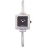 Gucci Silver Tone Square 1900L Bangle Woman Watch
