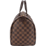 Louis Vuitton Monogram Damier Ebene Speedy 30 Handbag