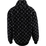 Louis Vuitton Monogram Fleece Teddy Zip Jacket (L)