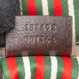 Gucci Monogram GG Canvas D-Ring Interlocking GG Tote Shoulder Bag