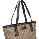 Gucci Monogram GG Supreme Small Tote Shoulder Bag
