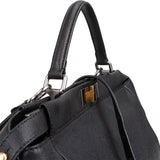 Fendi Black Calfskin Peekaboo Large Handbag
