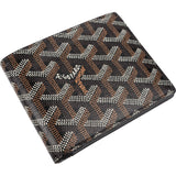 Goyard Black Monogram Goyardine Bifold Victoire Wallet